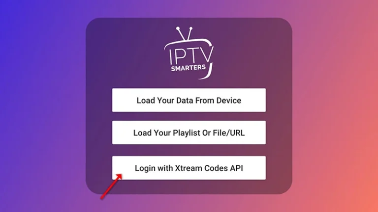 Smarters Login Option