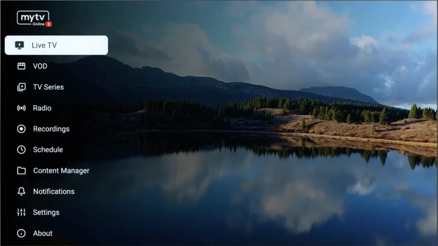 MyTVOnline Step 1